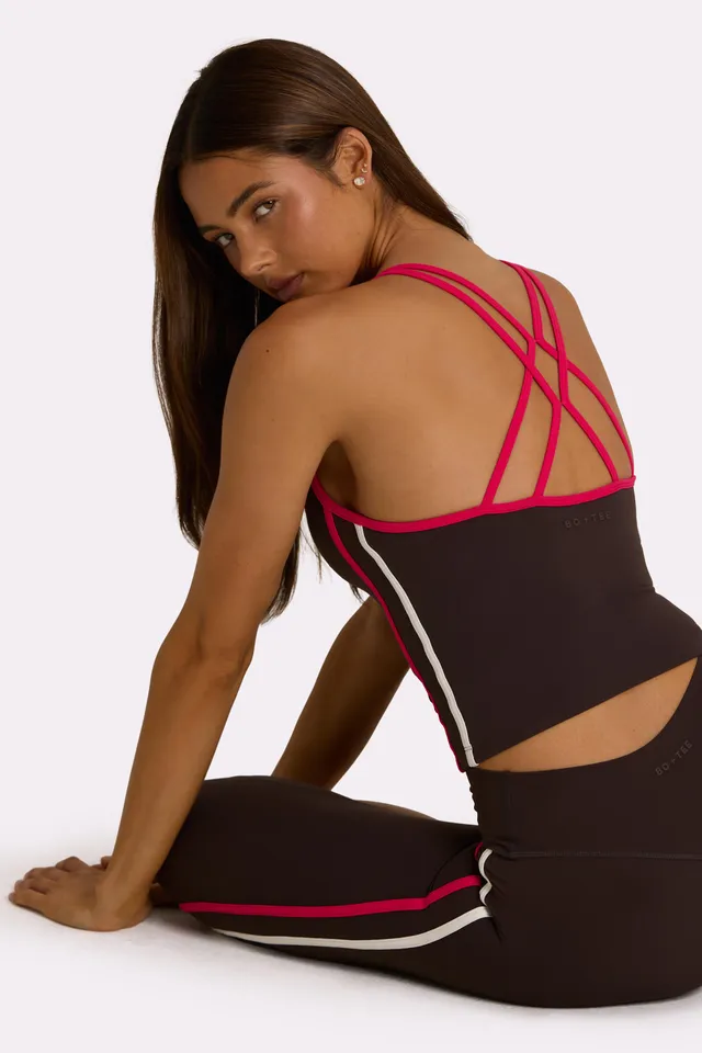 Oh Polly Bo+Tee Soft Active débardeur sport truffe