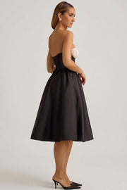 Oh Polly Dresses Gabrielle 12161 Robe Bustier Noir
