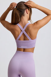 Oh Polly Super Sculpt BT2472 brassière sport lavande maintien moyen