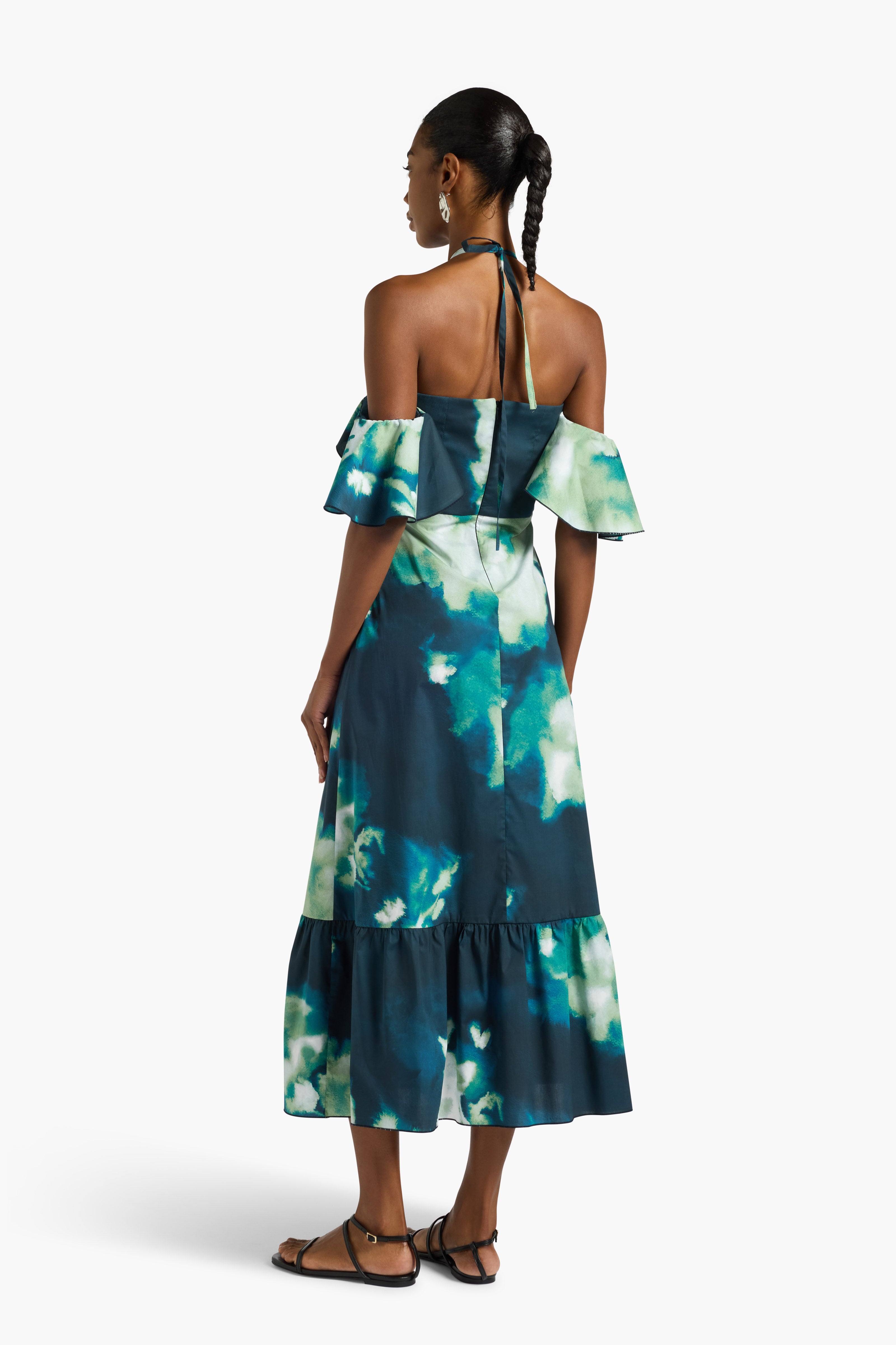 Liviana Conti Raisa robe bustier imprimé nuit 38-48
