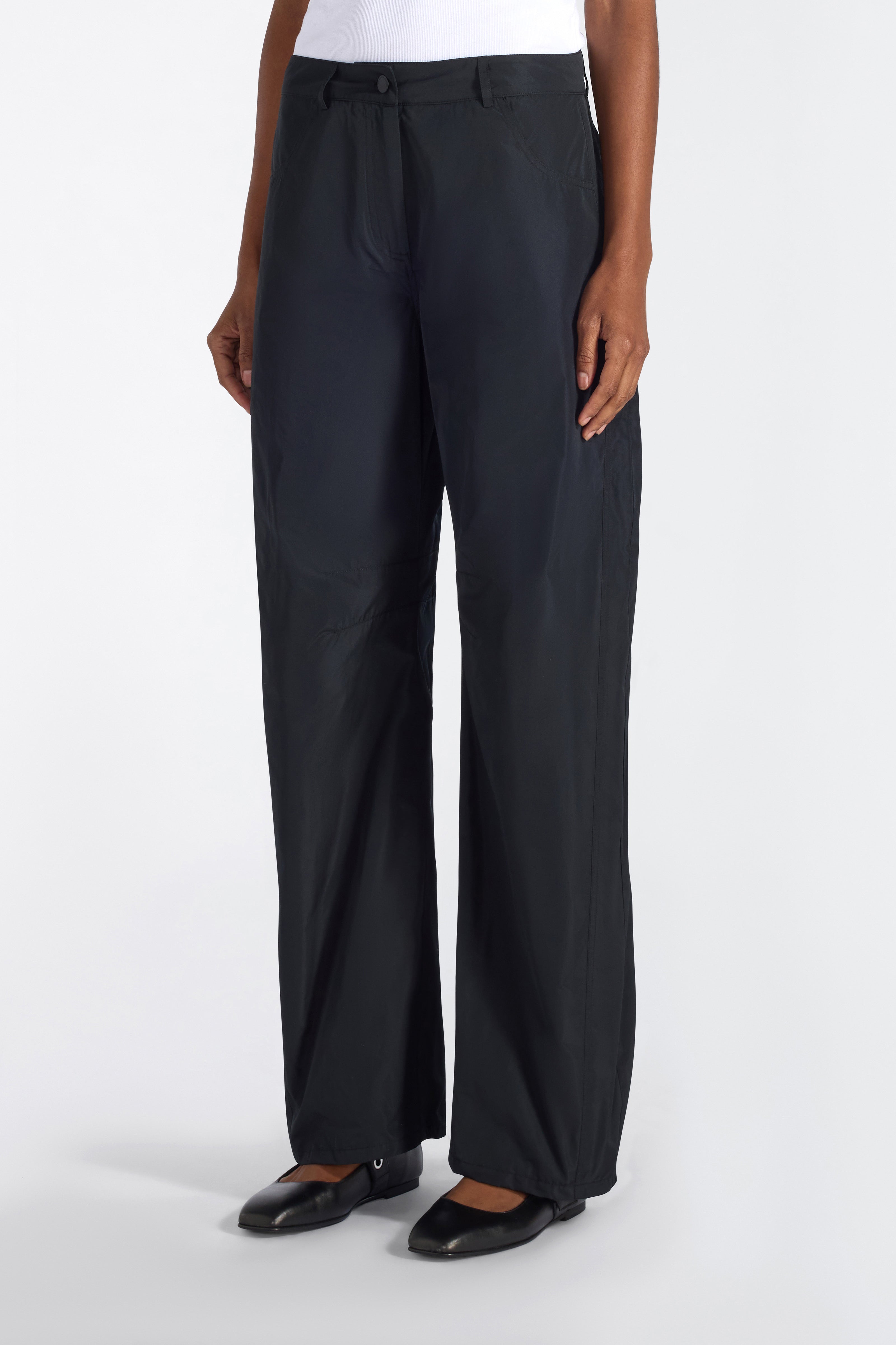 Liviana Conti Leon pantalon femme noir droit
