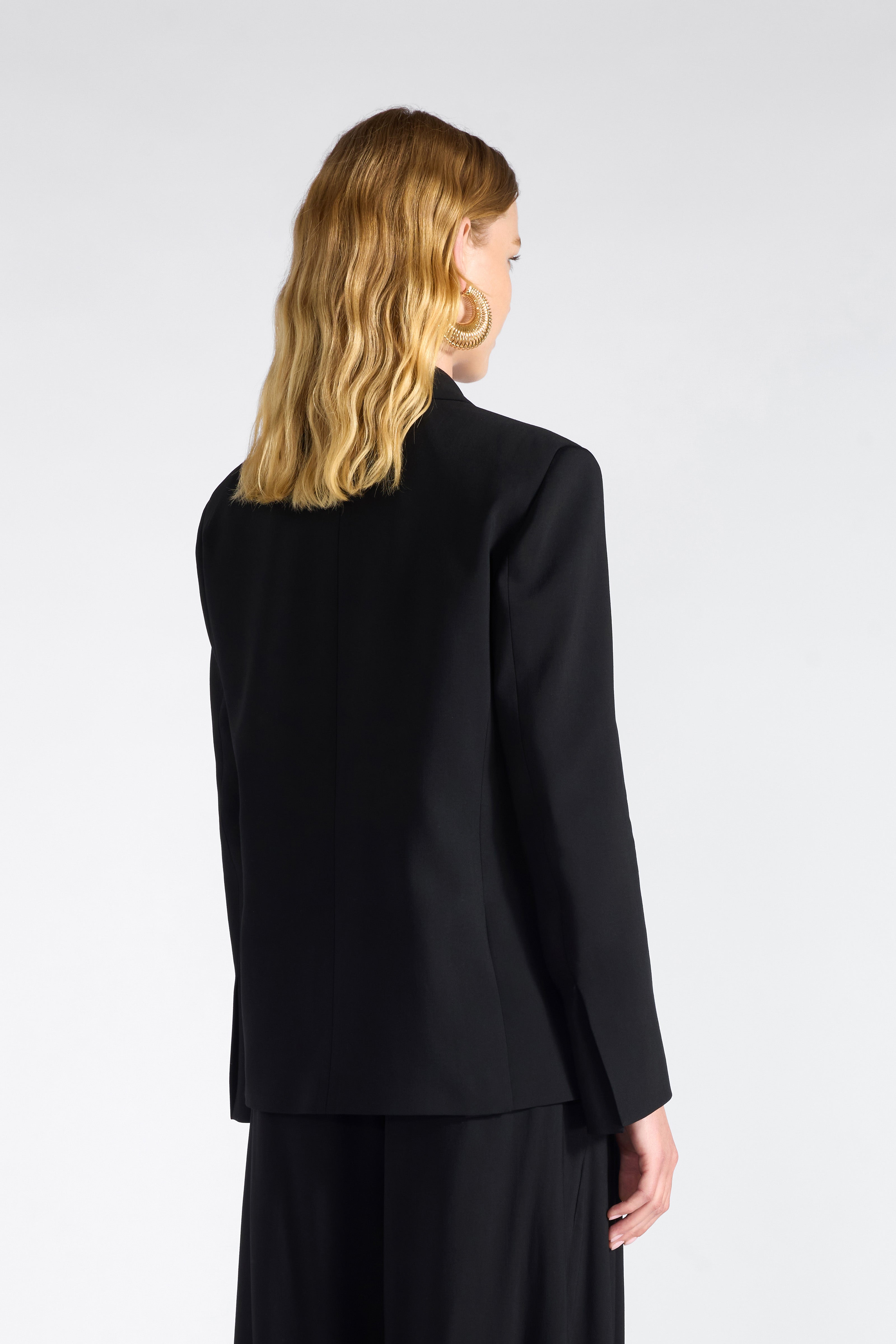 Liviana Conti Roger blazer noir viscose-laine 38-48