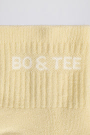Oh Polly Bo+Tee Pilates Sock Bundle chaussettes mocha multi lot 3 antiglisse
