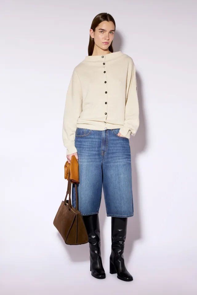 Liviana Conti Cindy cardigan beige cachemire