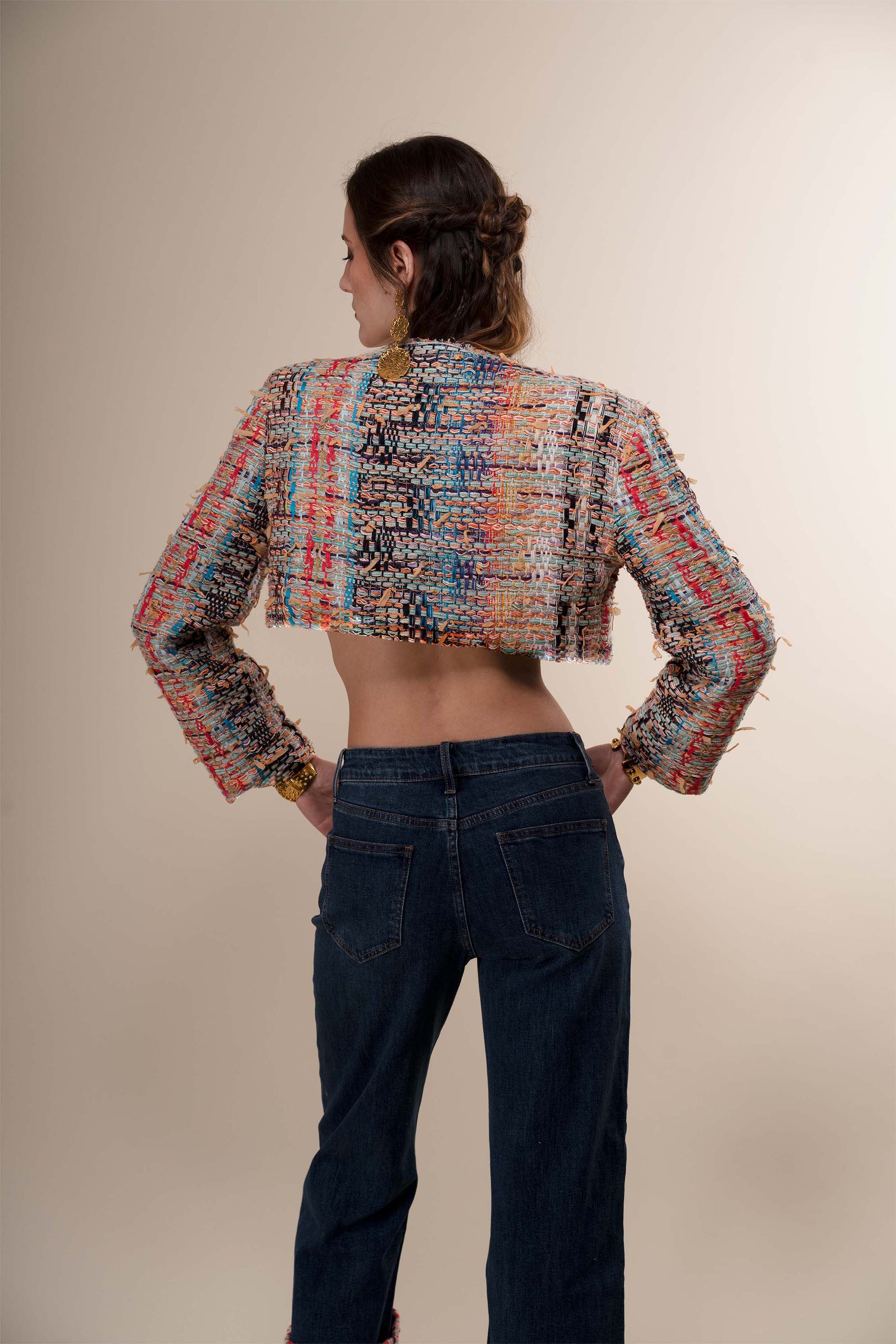 The Ethiquette Vestes Louise Narcisse veste tweed XS-XL