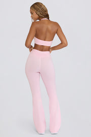 Oh Polly Bo+Tee pantalon flare bloom jersey brossé