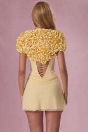 Oh Polly Knitwear Soretta boléro beurre floral