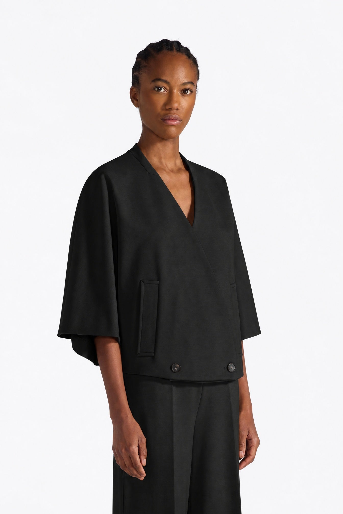 Liviana Conti Gerald veste croisée noire 42