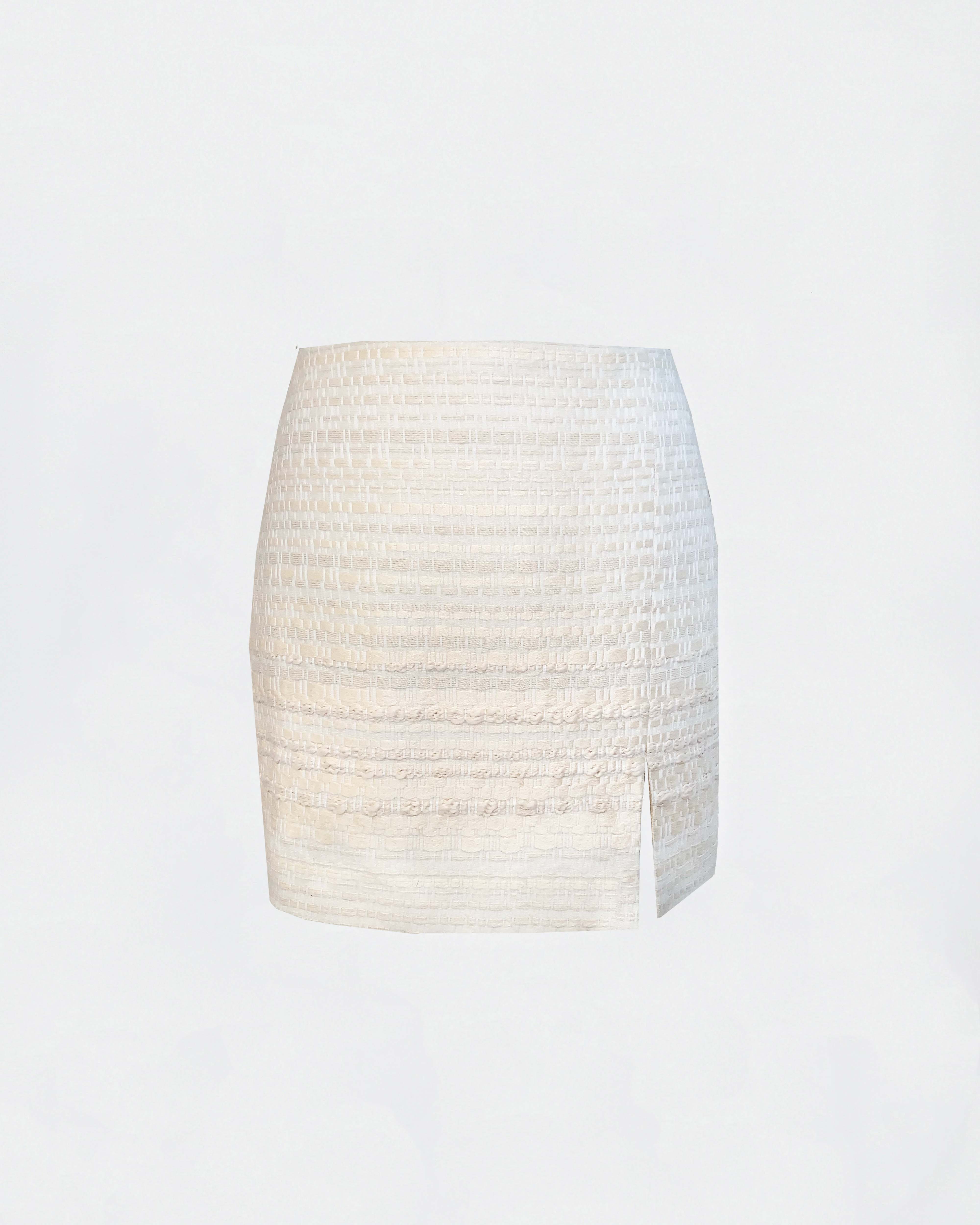 The Ethiquette Iris Athena jupe tweed taille M