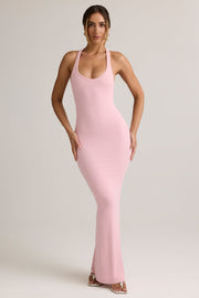 Oh Polly Imelda 14148 robe longue rose modal sirène