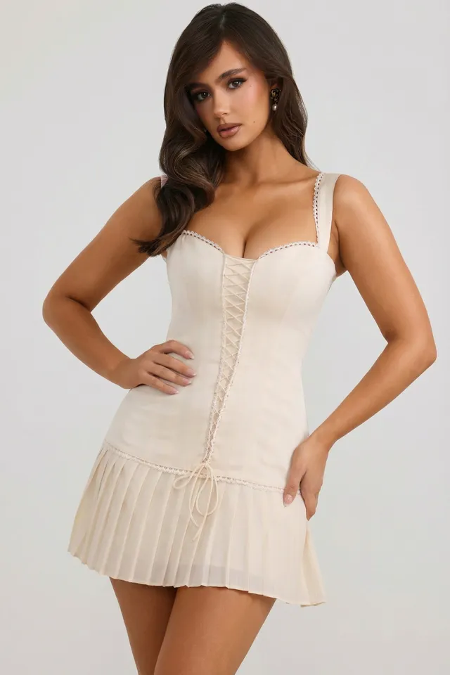 Oh Polly Dresses Evangeline 10947 robe ivoire corset