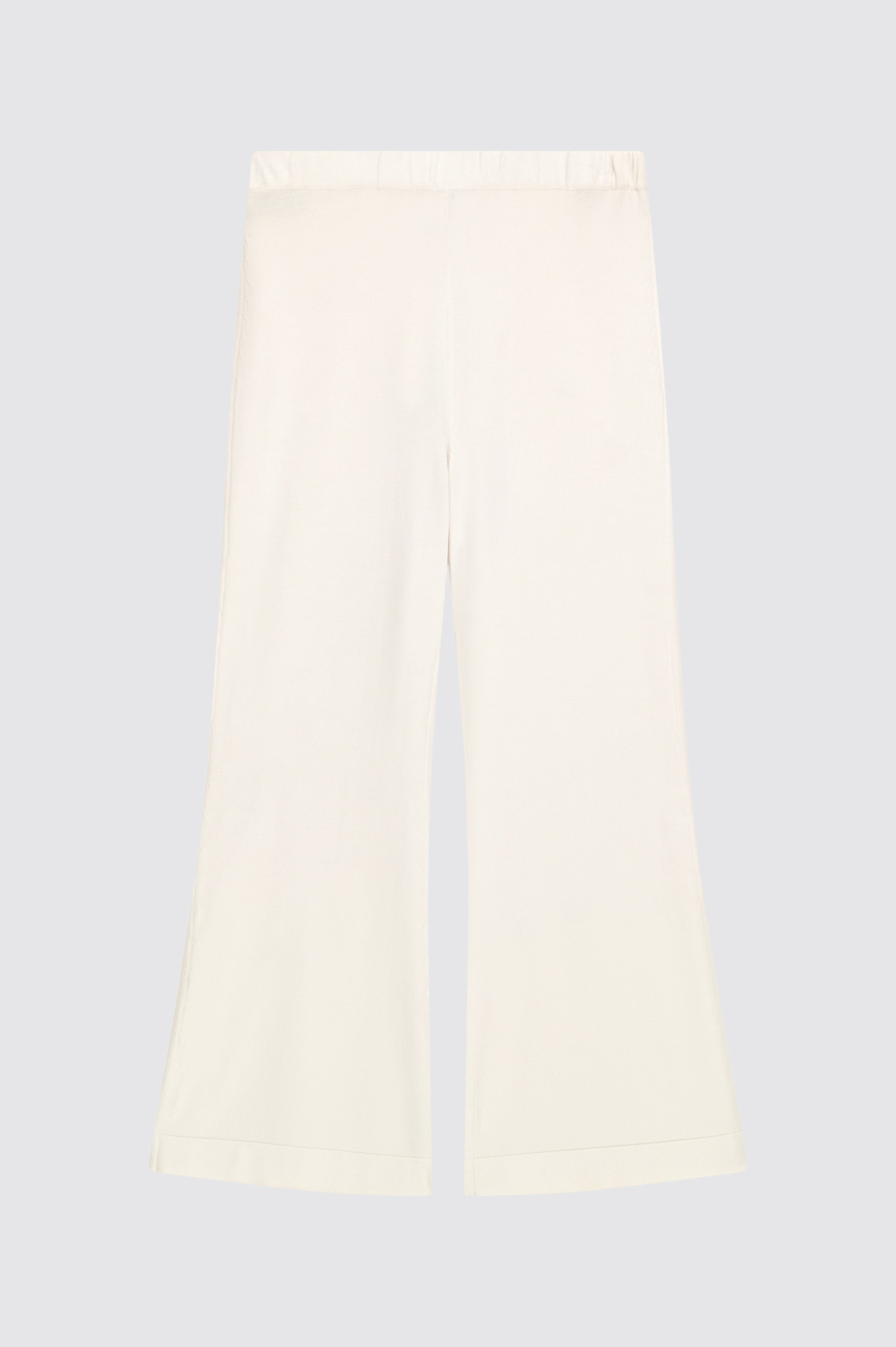 Liviana Conti Alfie pantalon flare viscose Bianco S