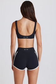 Oh Polly Bo+Tee BT1659 mini short sport noir contraste