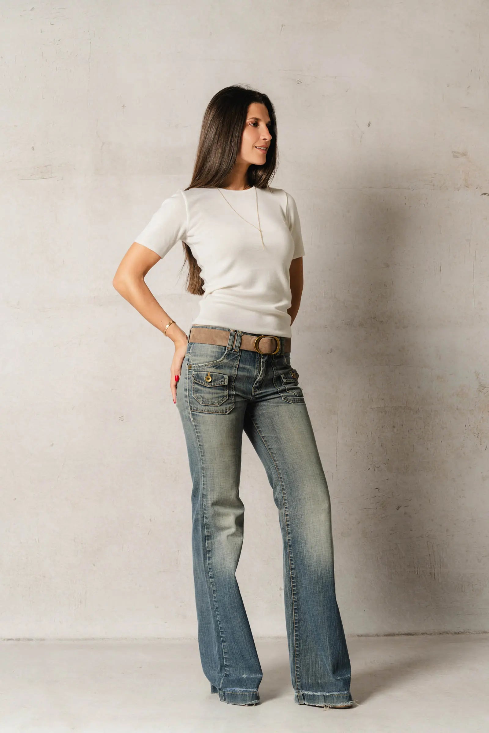 THELMA & ROSE Chloé pull mérinos noir 1