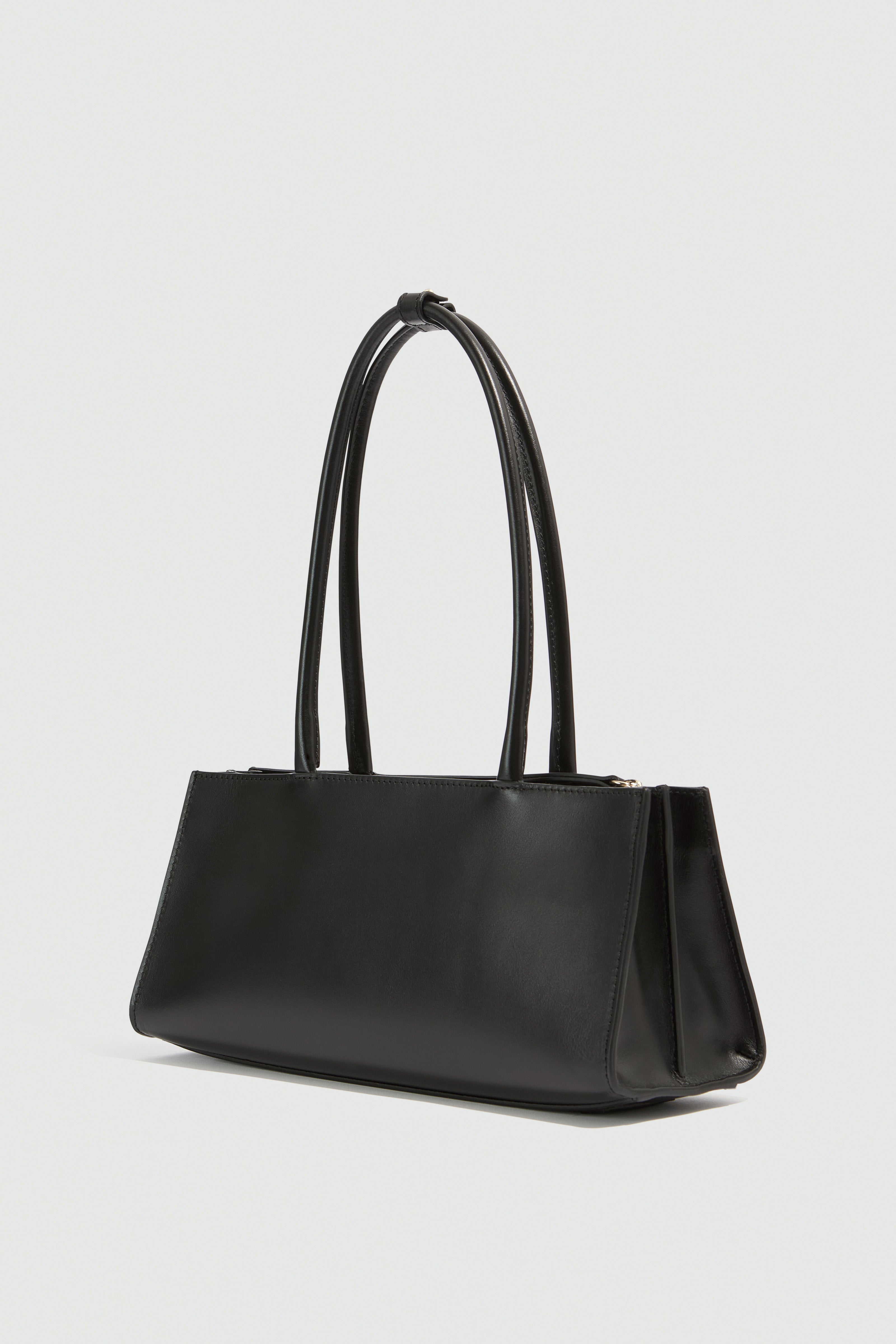 Liviana Conti Meredith sac baguette cuir noir small