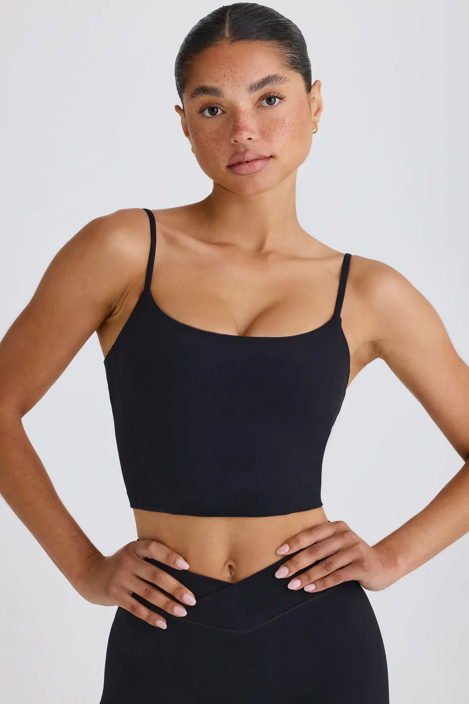 Oh Polly Bo+Tee BT1483 débardeur sport noir brassière