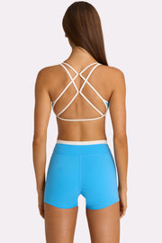 Oh Polly Bo+Tee Soft Active brassiere bleu électrique