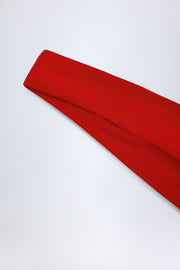 Oh Polly Swim Bas Bikini Pacifico Rouge Feu Froncé