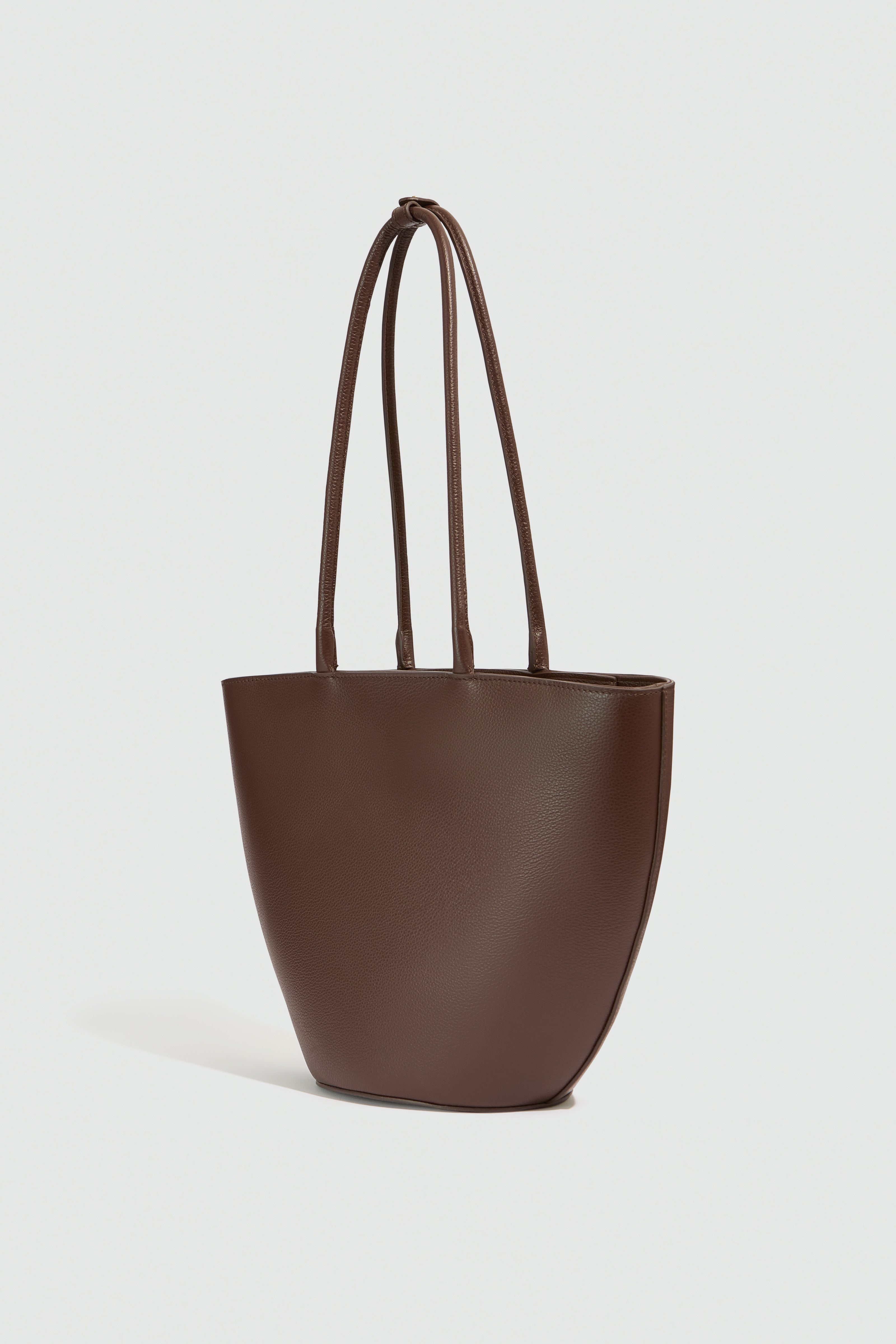 Liviana Conti Amelie sac cuir marron veau grainé