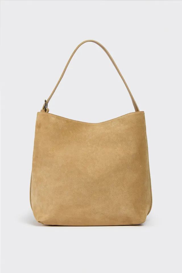 Liviana Conti Kate A6SA03 sac bandoulière cremino daim