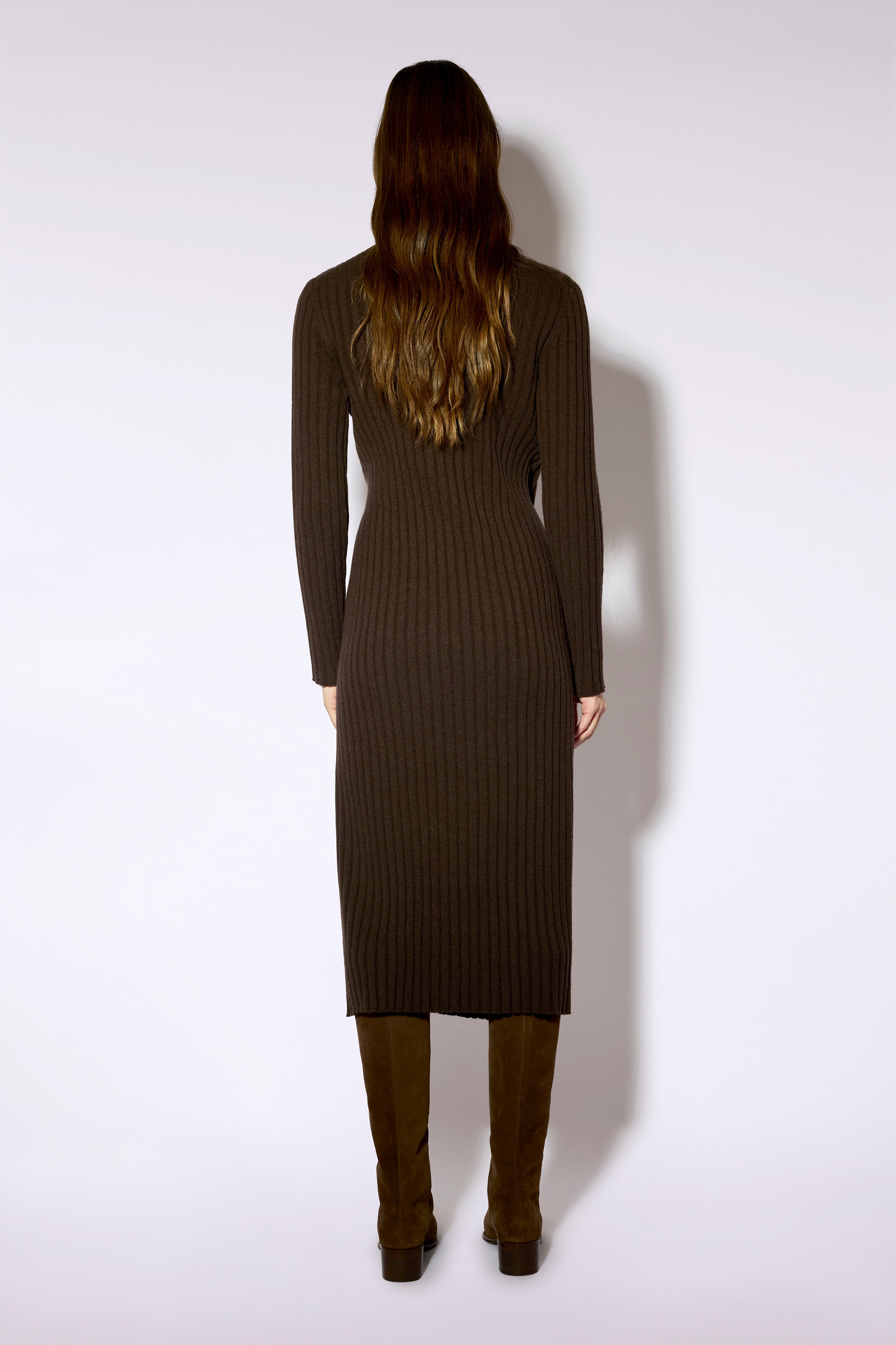 Liviana Conti Carrie robe pull marron fondant