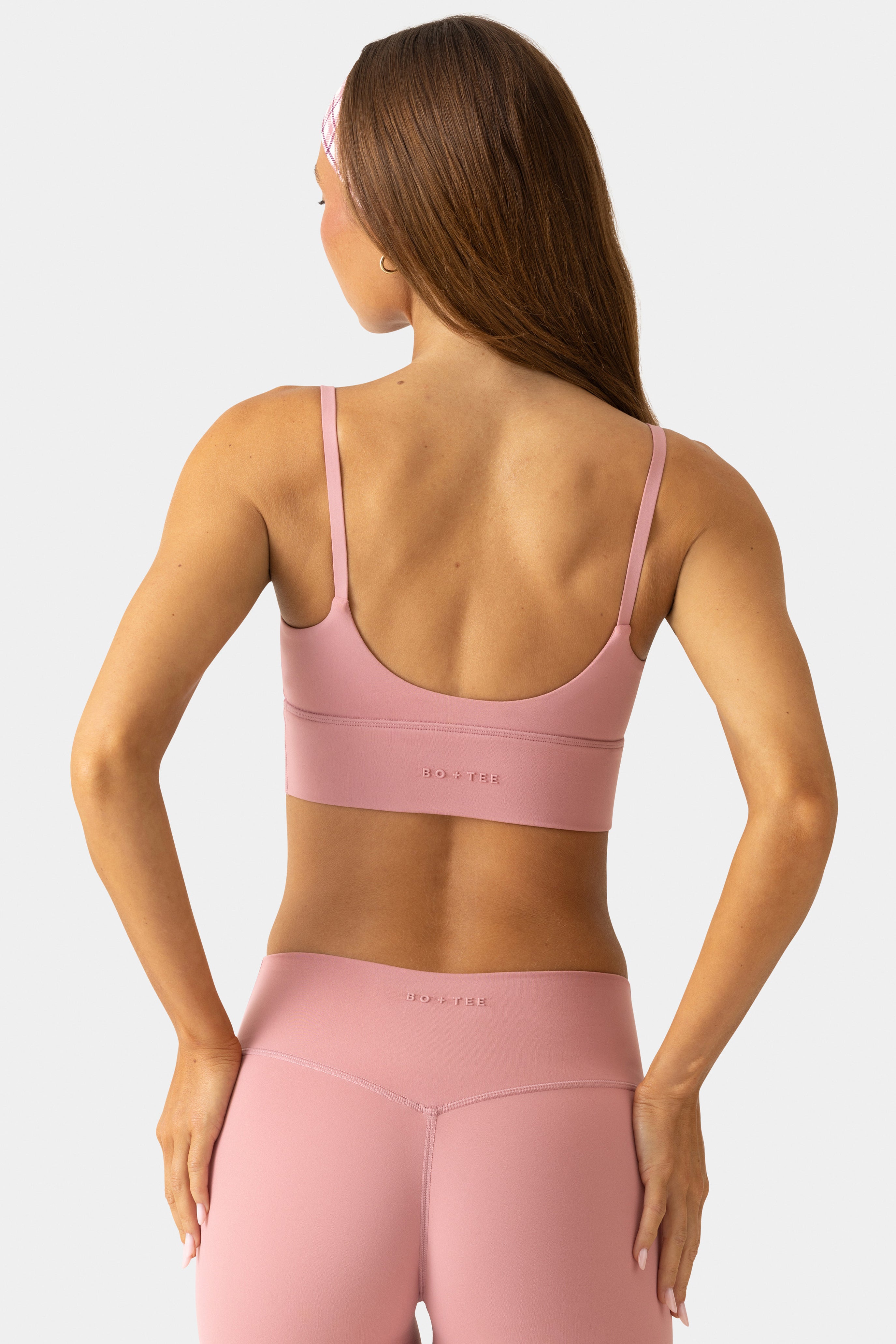 Oh Polly Bo+Tee Brassière Sport Berry - Maintien léger