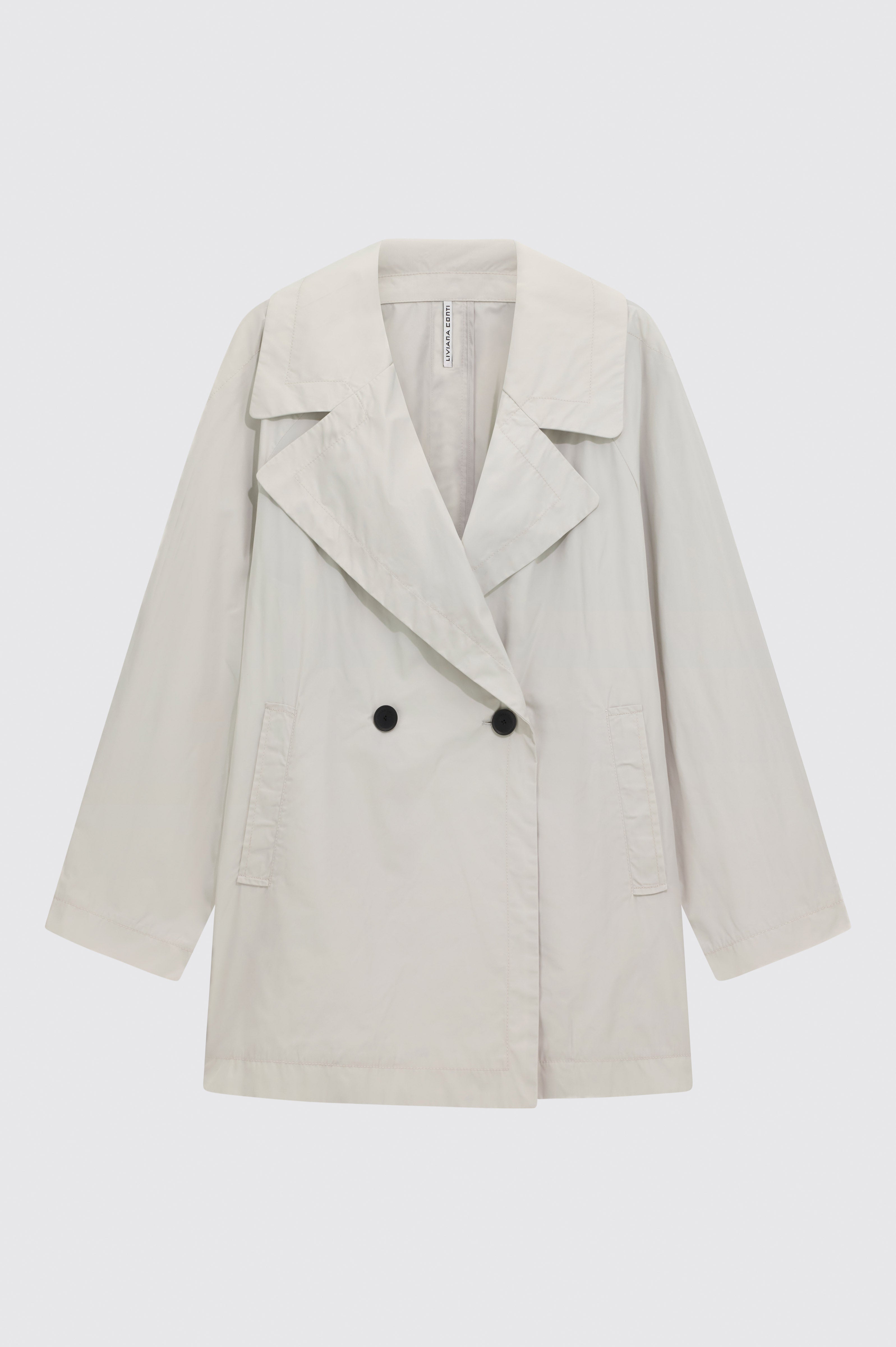 Liviana Conti Wallace veste caban LUNA double boutonnage