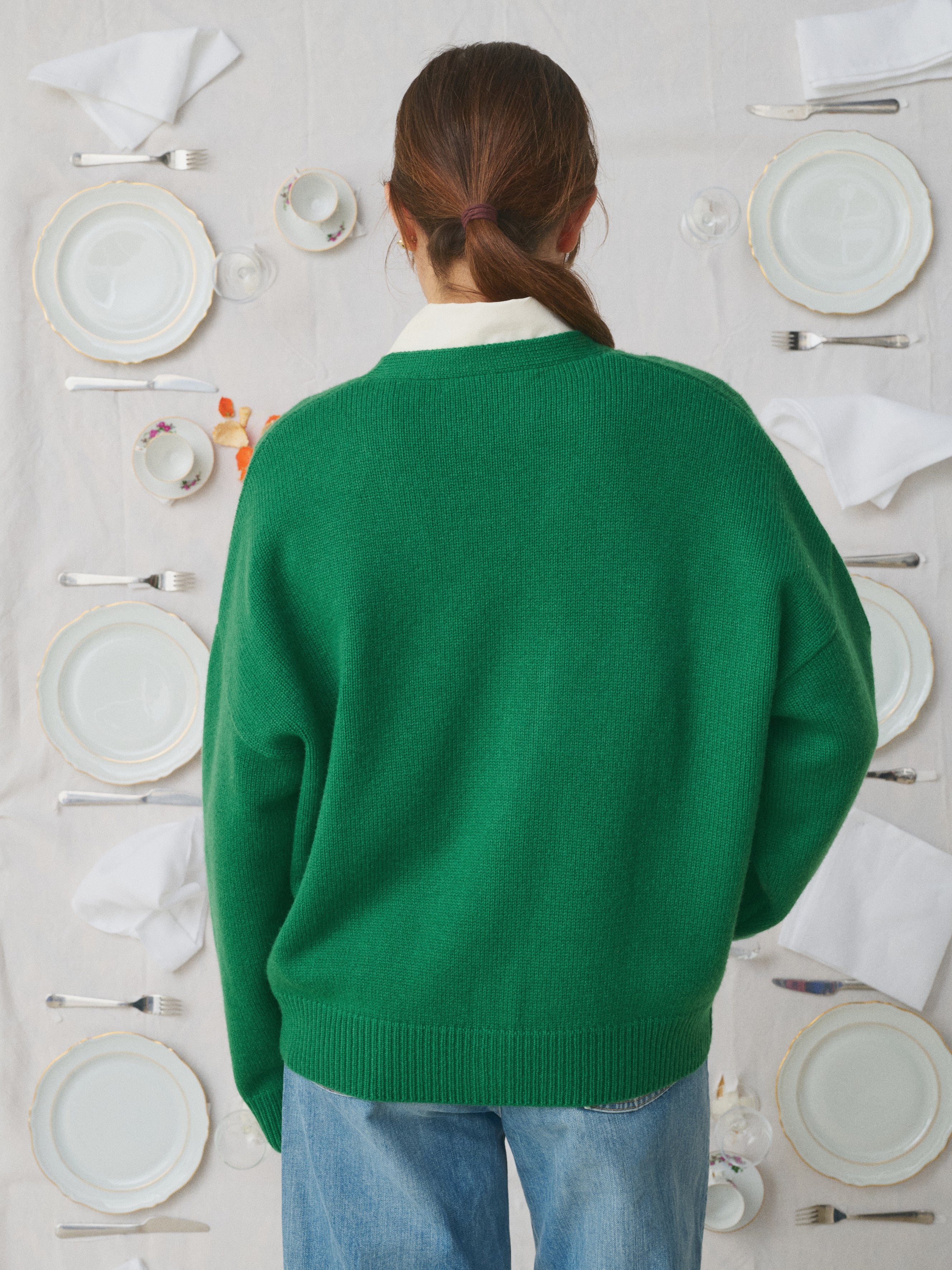 Mii Mii à table Cardigan Bella gilet laine taille M
