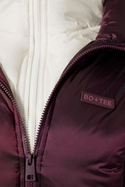 Oh Polly BT2406 Veste Ski Bordeaux Imperméable 18K