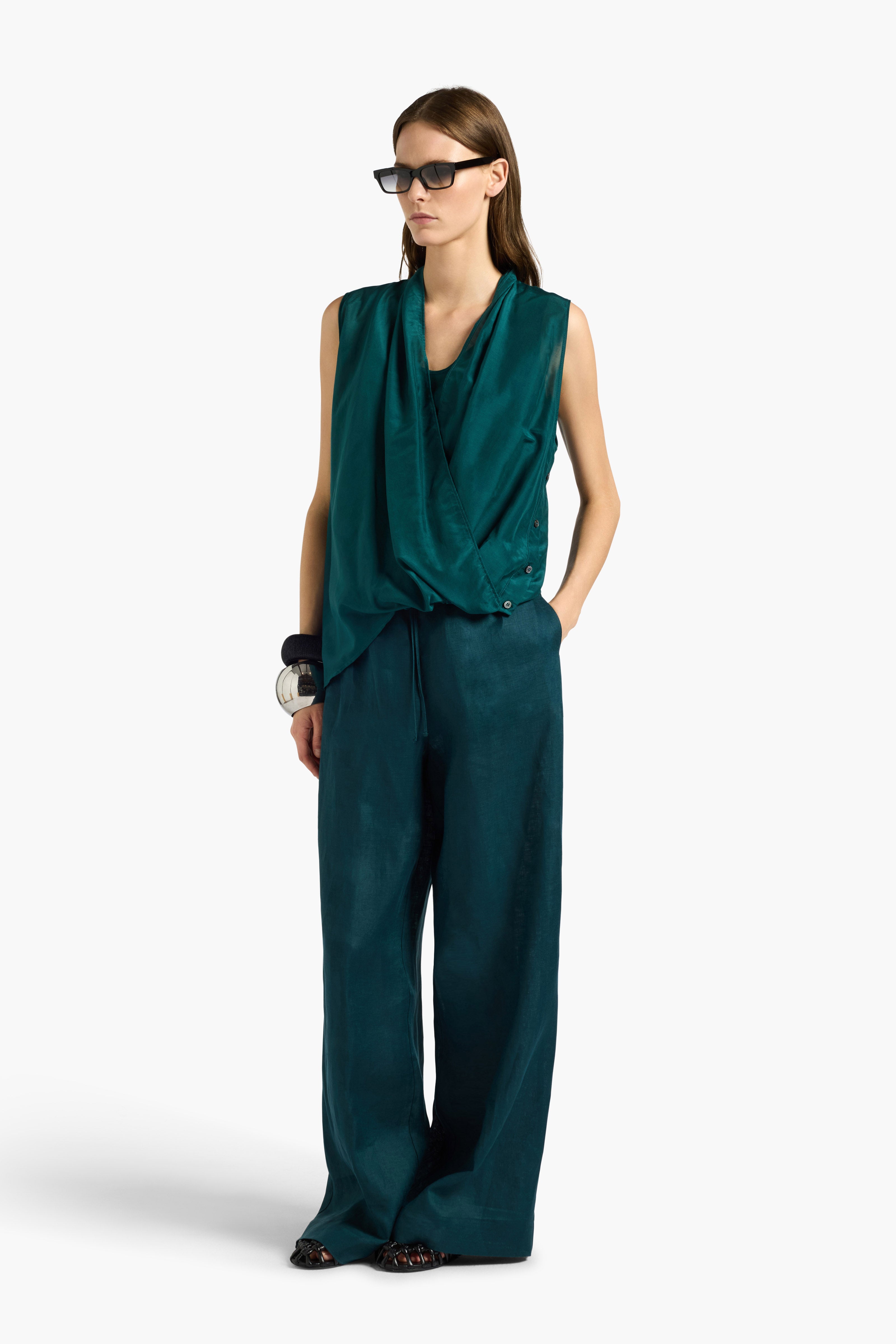 Liviana Conti Grayson Pantalon blanc 38-48 lin