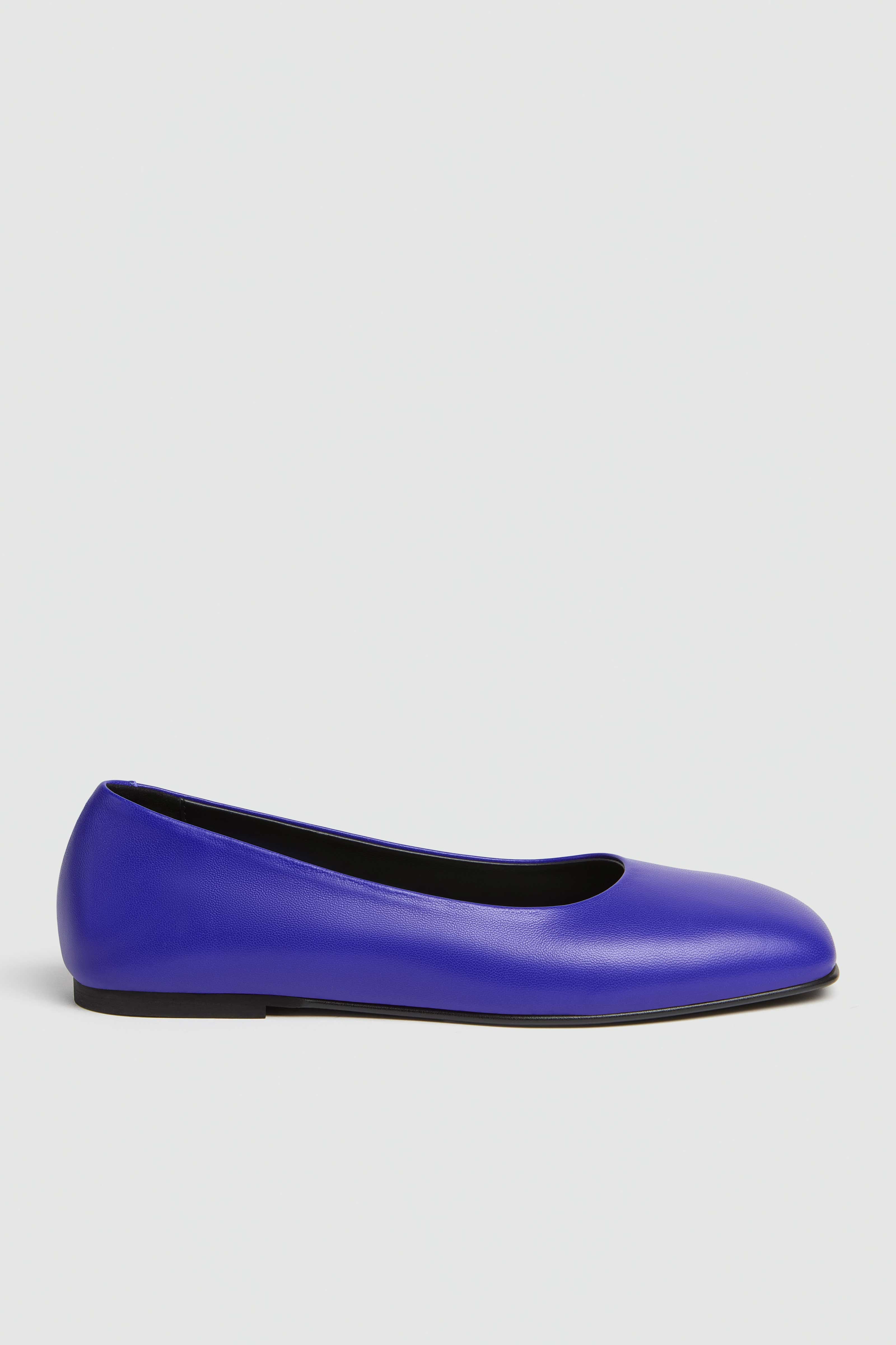 Liviana Conti Olivia ballerines cuir nappa bleuette