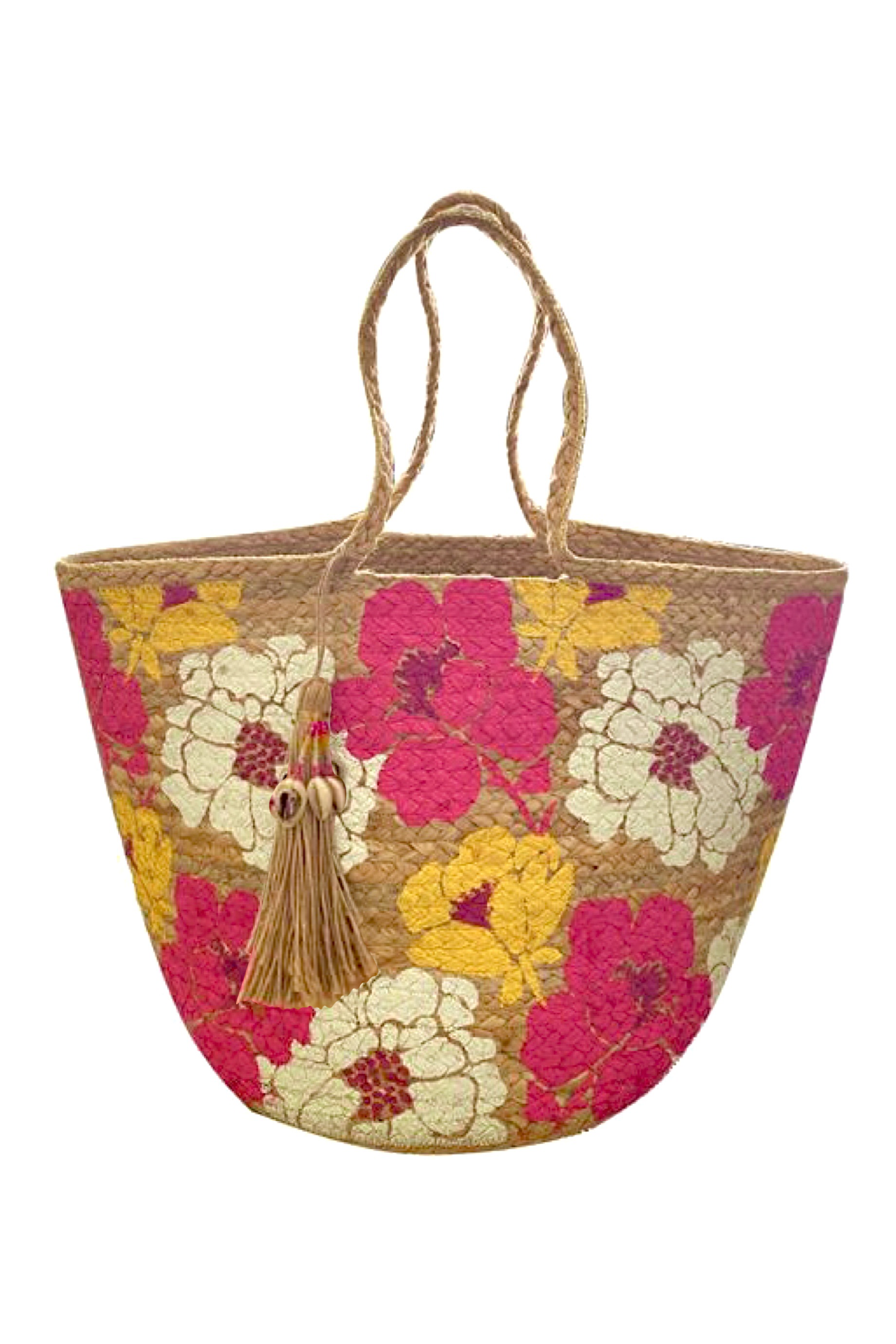 Chicosoleil MAGNOLIA SMALL panier jute sable Forever