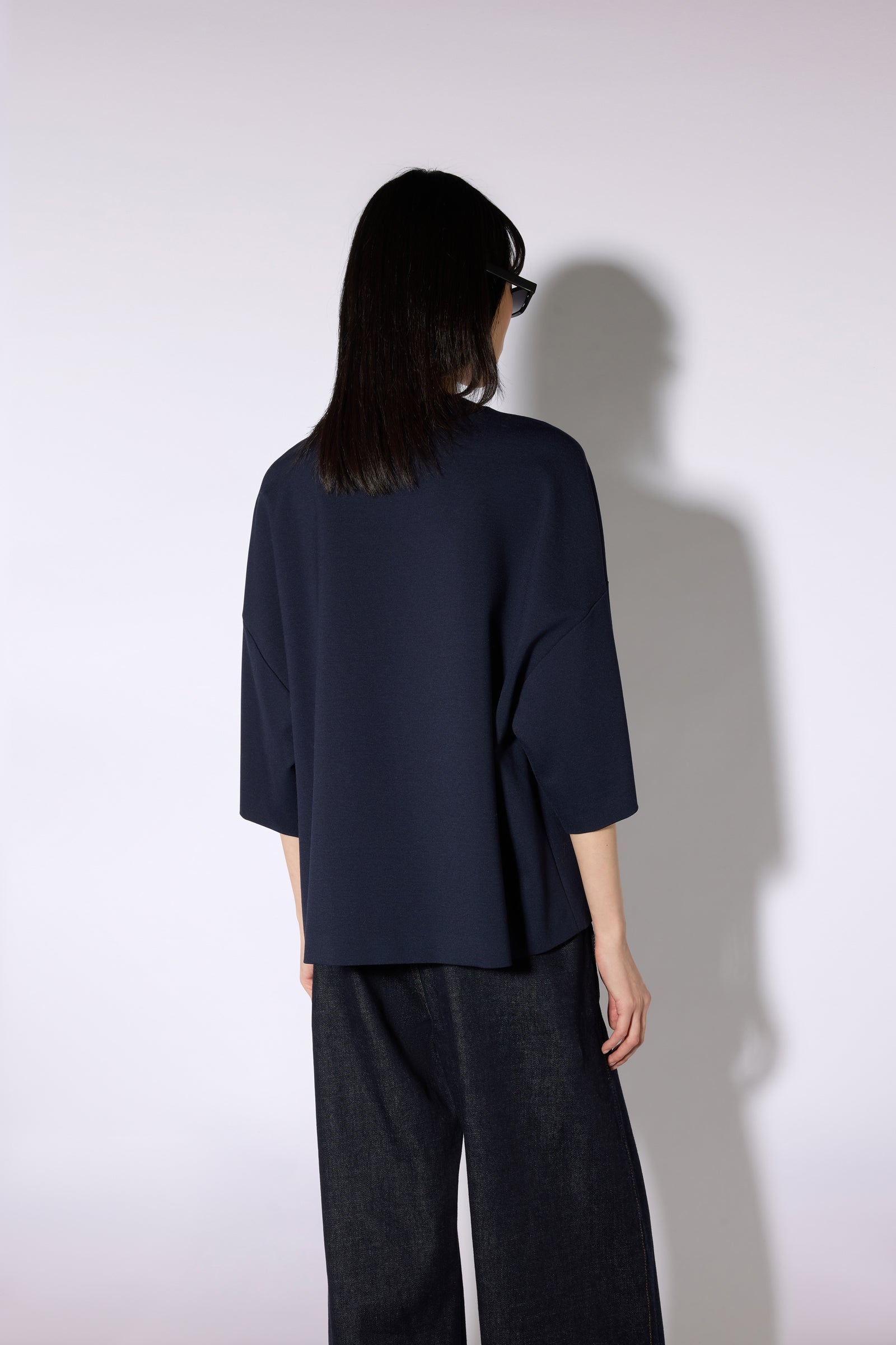 Liviana Conti Febe blouse noire notte taille 38-48