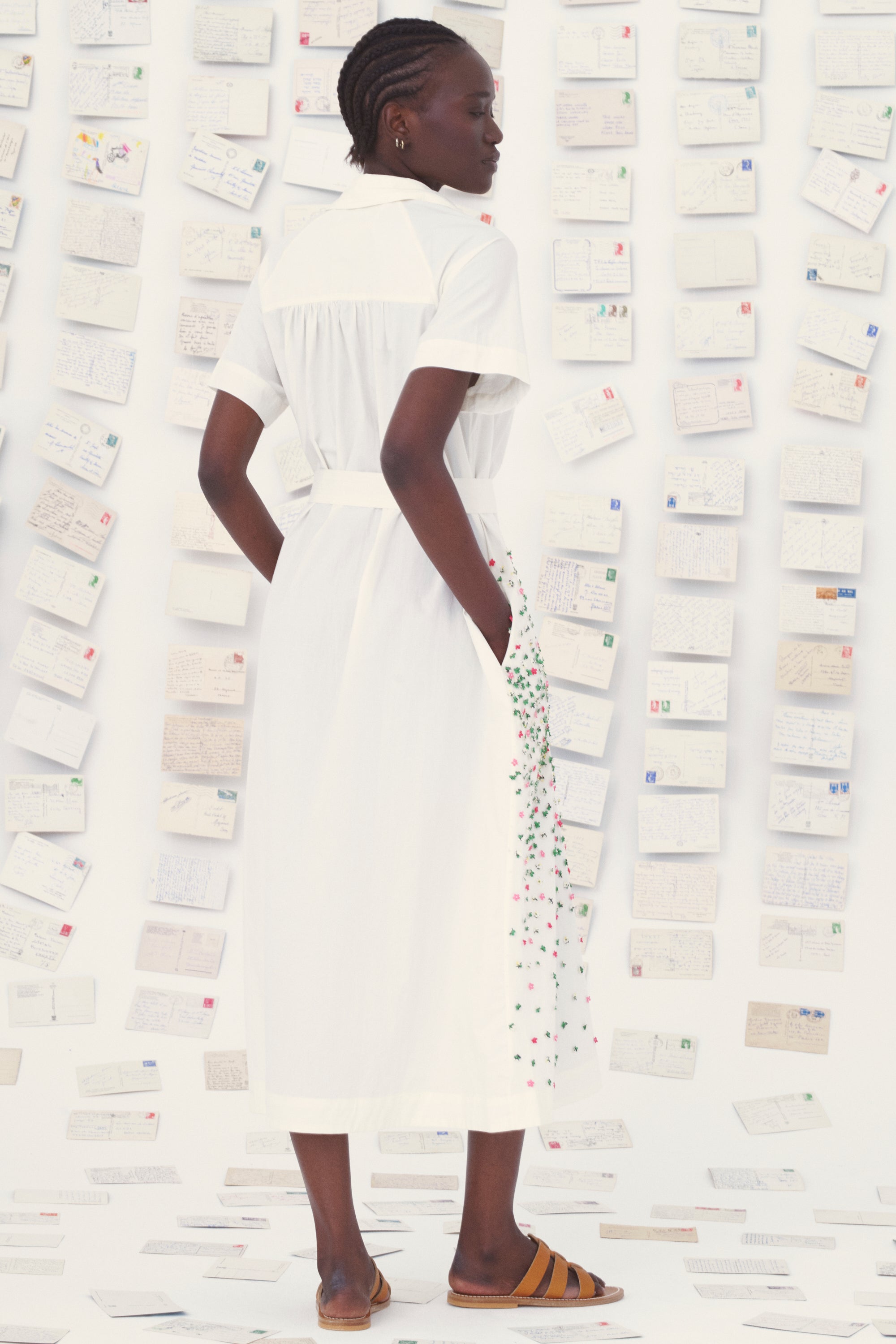 Mii en carte postale Robe Lauris La Provence robe fleurs XS-XL