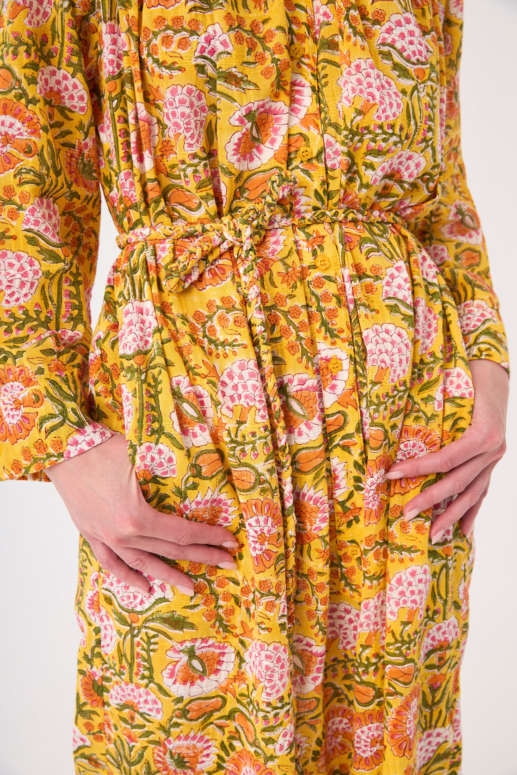 Chicosoleil Nephela robe longue Gypsy batik coton