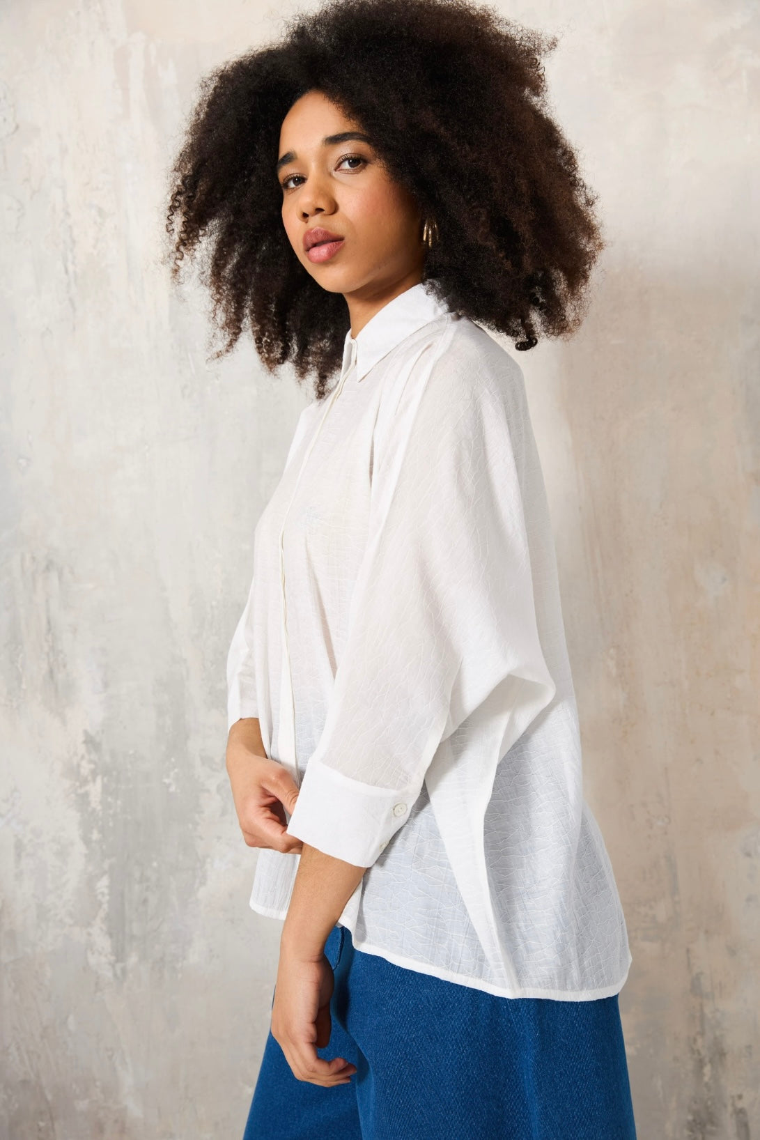 Chicosoleil Jany chemise blanche coton S