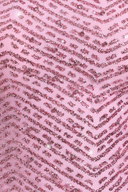 Oh Polly Embellished Cosette top rose perles