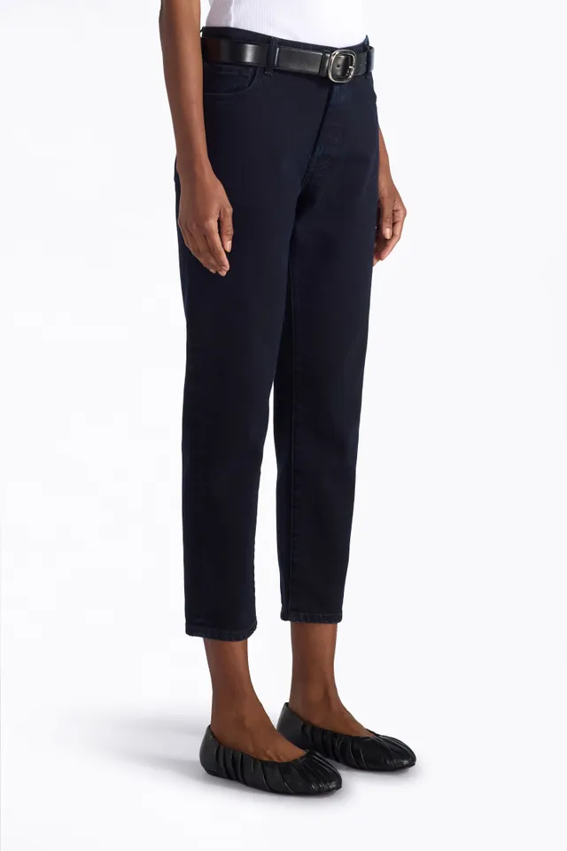 Liviana Conti Paul jean crop stretch blue-black