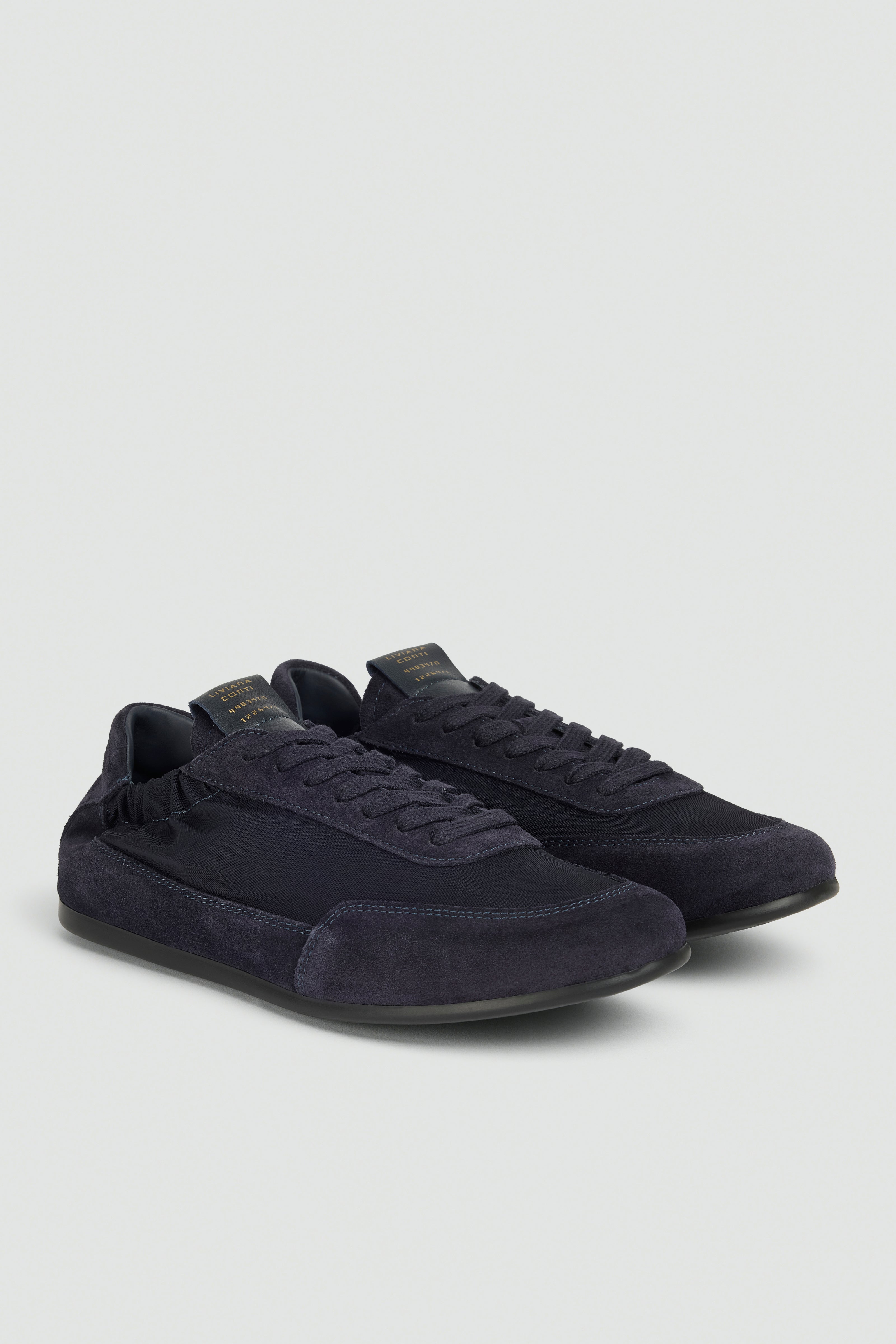 Liviana Conti Zoe sneakers nuit nylon daim