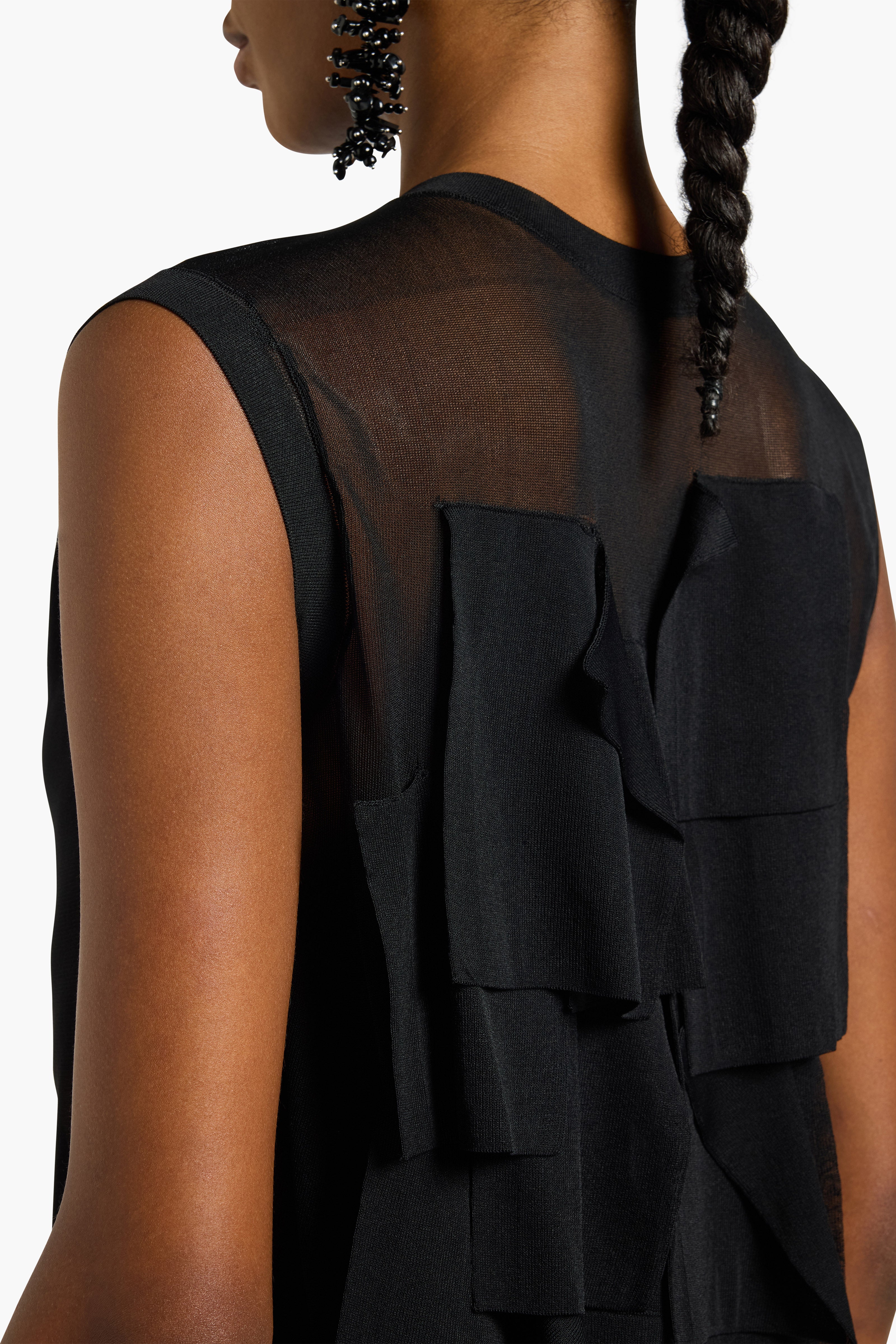 Liviana Conti Miley top femme noir viscose