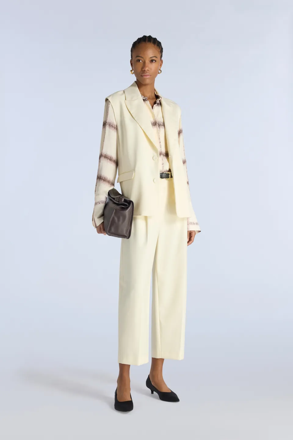 Liviana Conti Brandon gilet laine polline