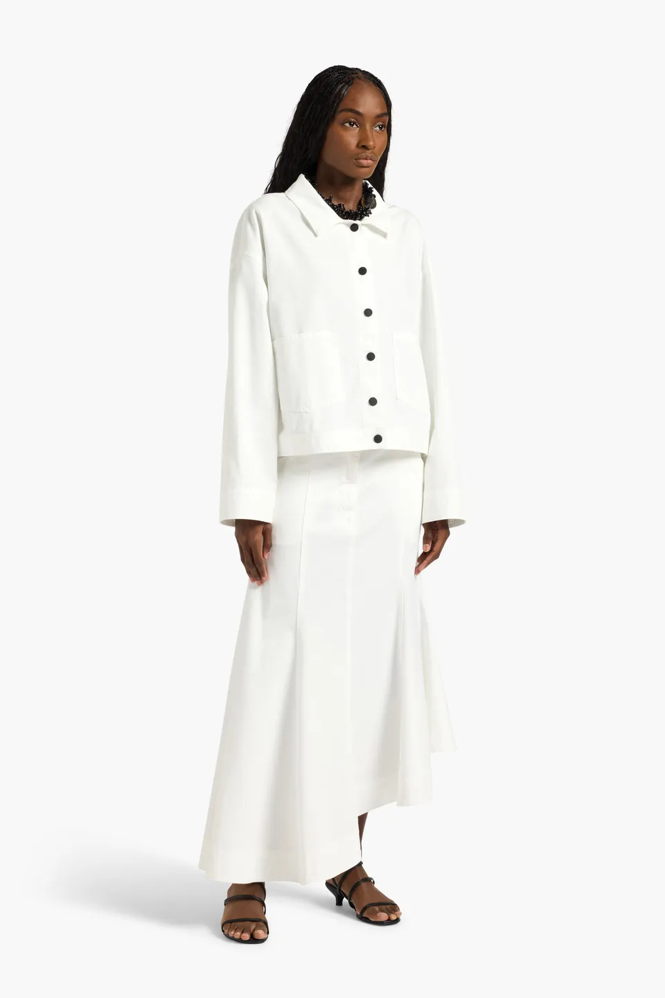 Liviana Conti Prudence jupe longue coton sale