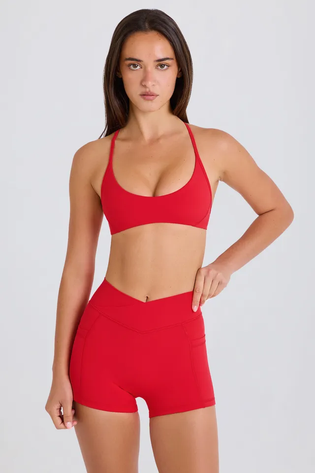 Oh Polly Bo+Tee BT0737 mini short sport fraise poches