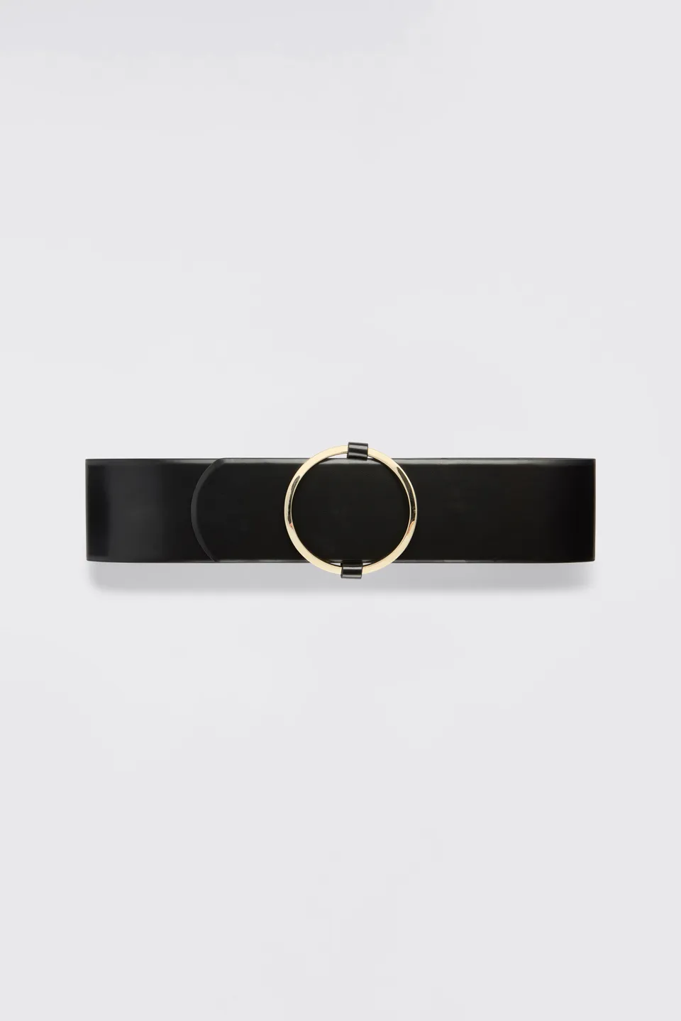 Liviana Conti Lacey ceinture femme Noir vegan 8 cm