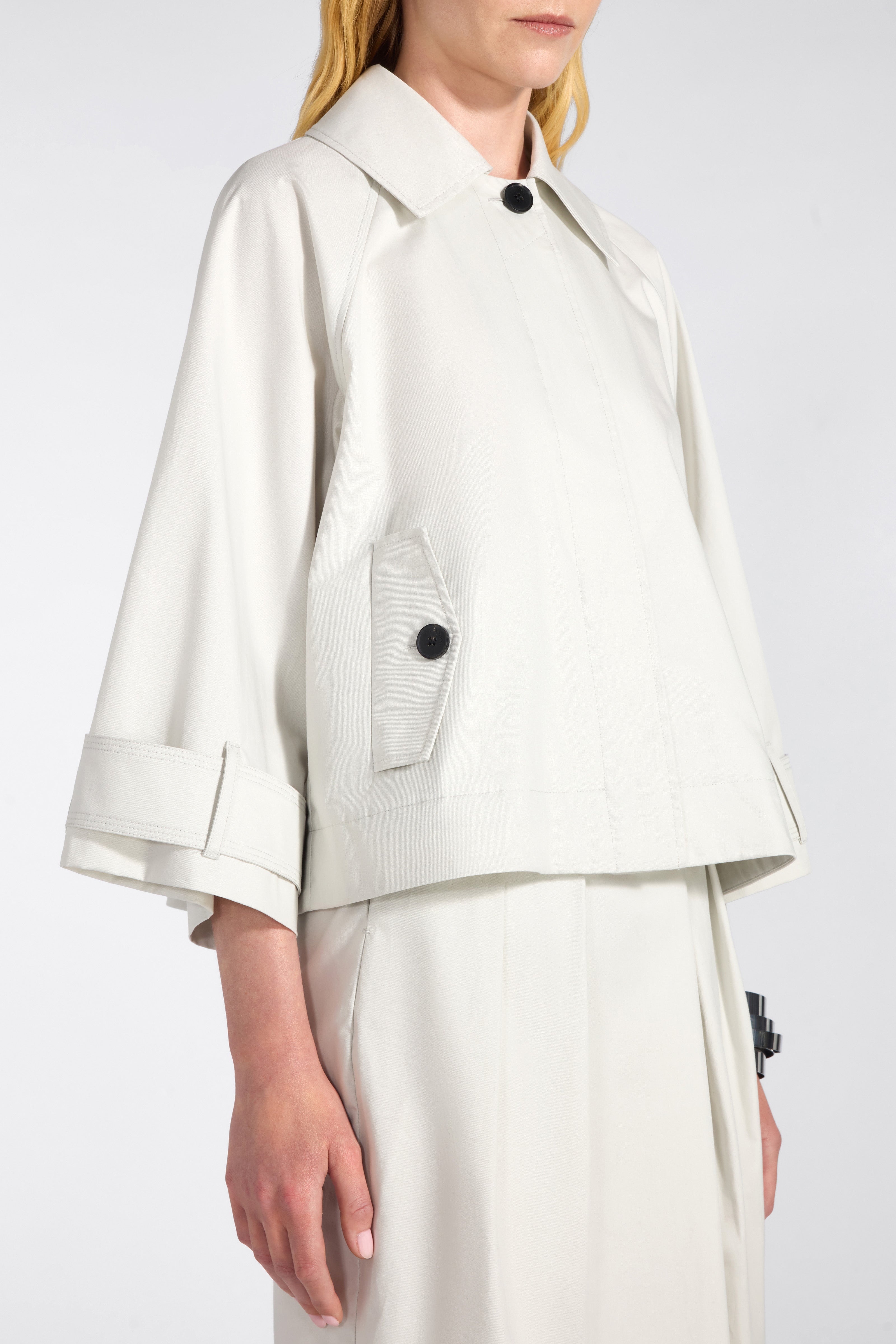 Liviana Conti Waylen veste trench coton luna