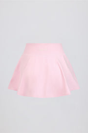 Oh Polly Bo+Tee mini jupe-short rose Bloom stretch