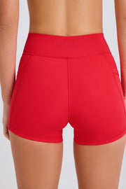 Oh Polly Bo+Tee BT0737 mini short sport fraise poches