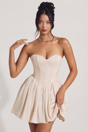 Oh Polly Emeline 7790 robe mini corset tulle ivoire