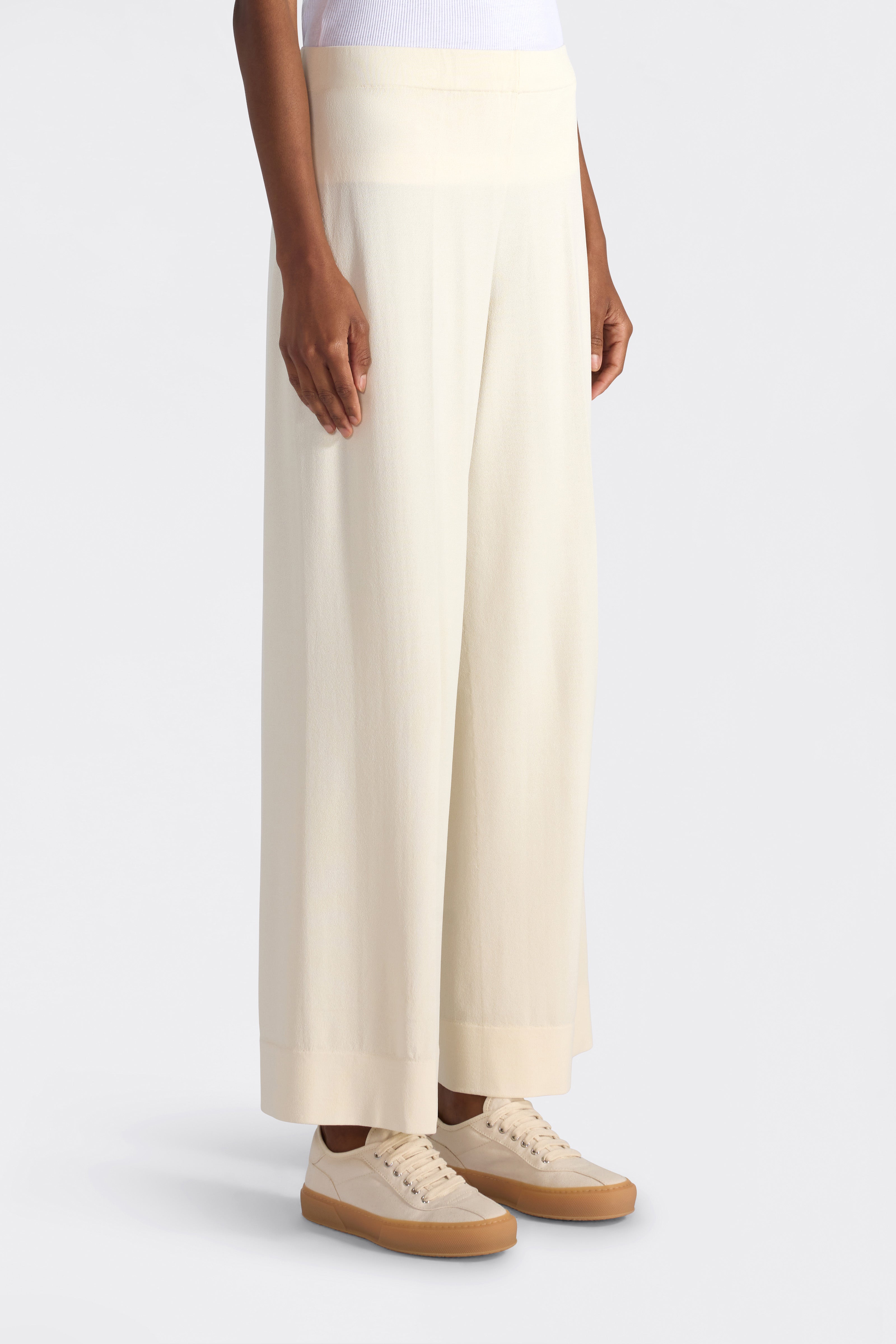 Liviana Conti Mina pantalon large Brezza viscose stretch