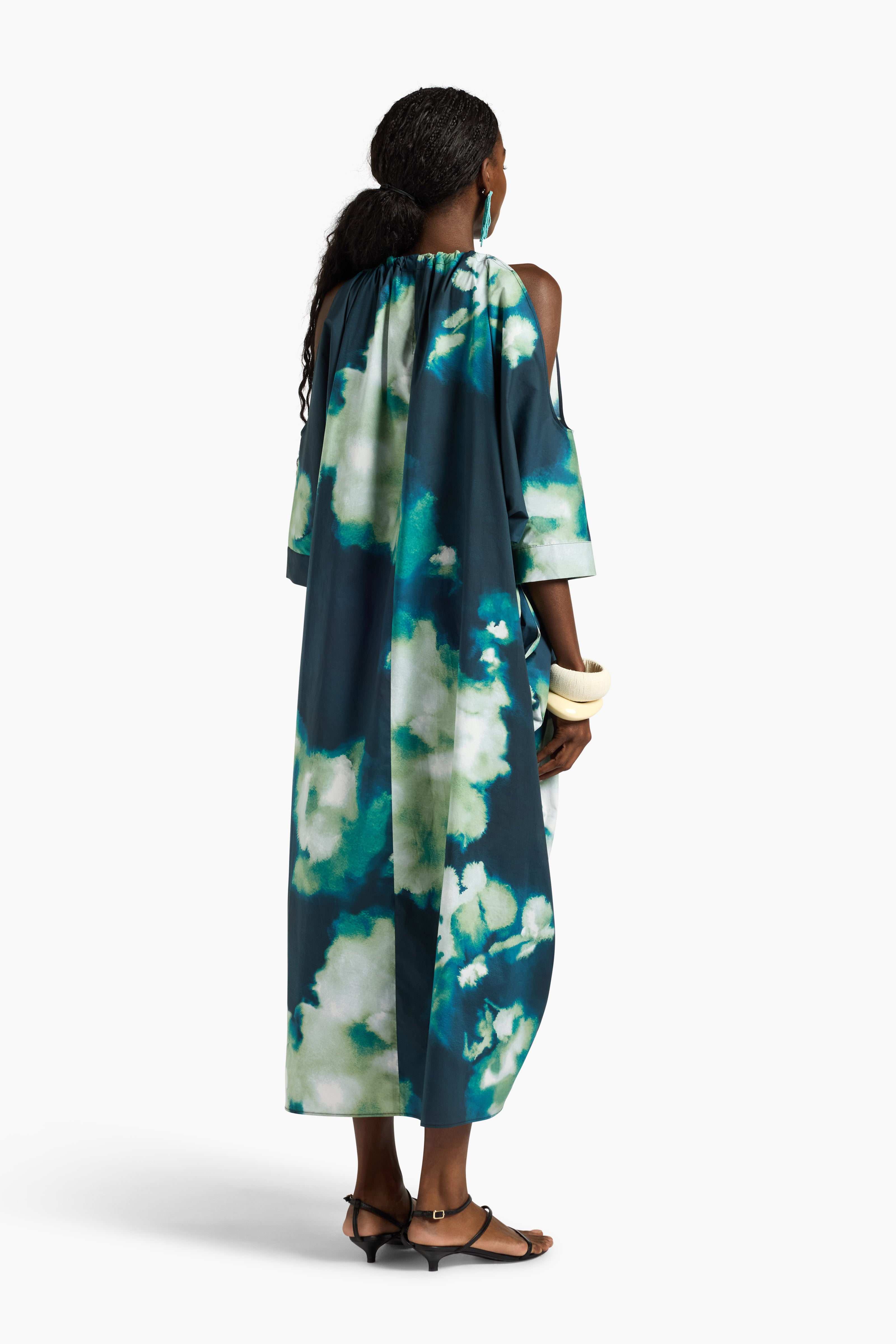 Liviana Conti Artemisia robe longue fleurie nuit